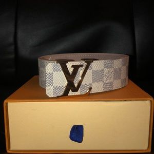 Gold Buckle Louis Vuitton Belt